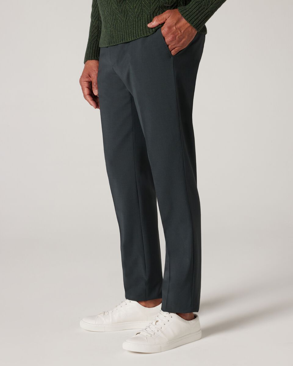 Slim Stretch Wool Tailored Pant